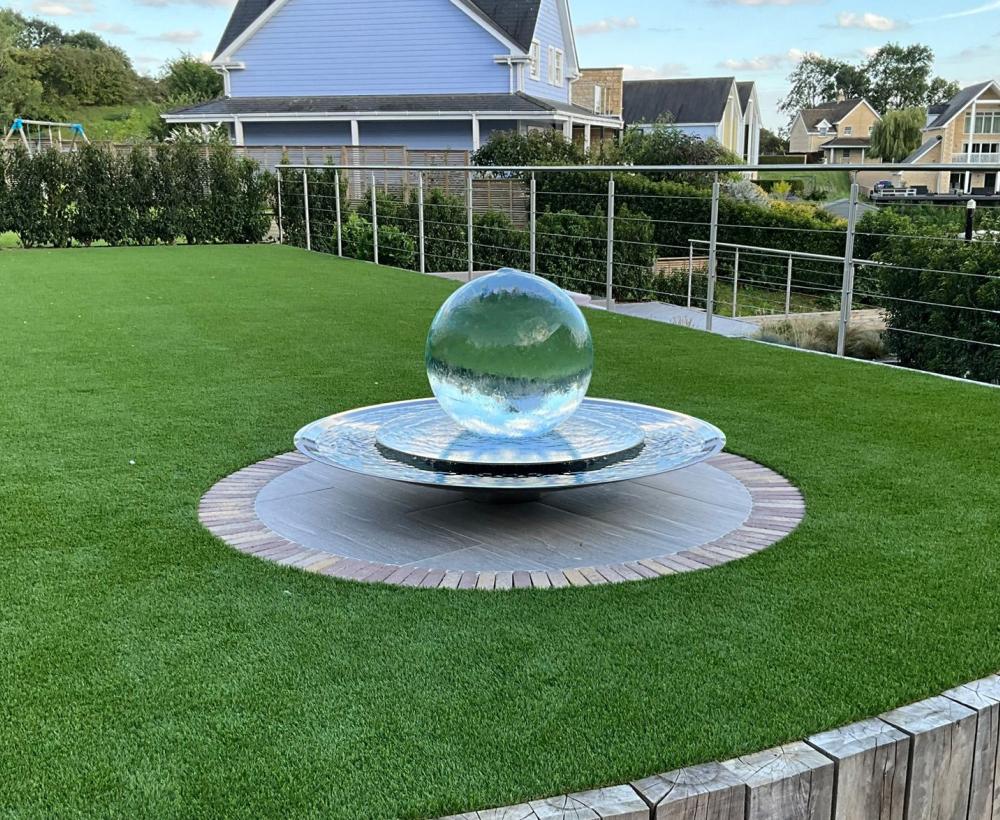 Aqua Globe... A Mesmerising Garden Masterpiece Aqua Globe... A Mesmerising Garden Masterpiece